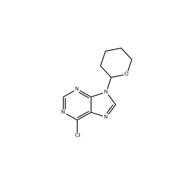 6-クロロ-9-（テトラヒドロ-2-ピラニル）-プリン（7306-68-5）C10H11ClN4O